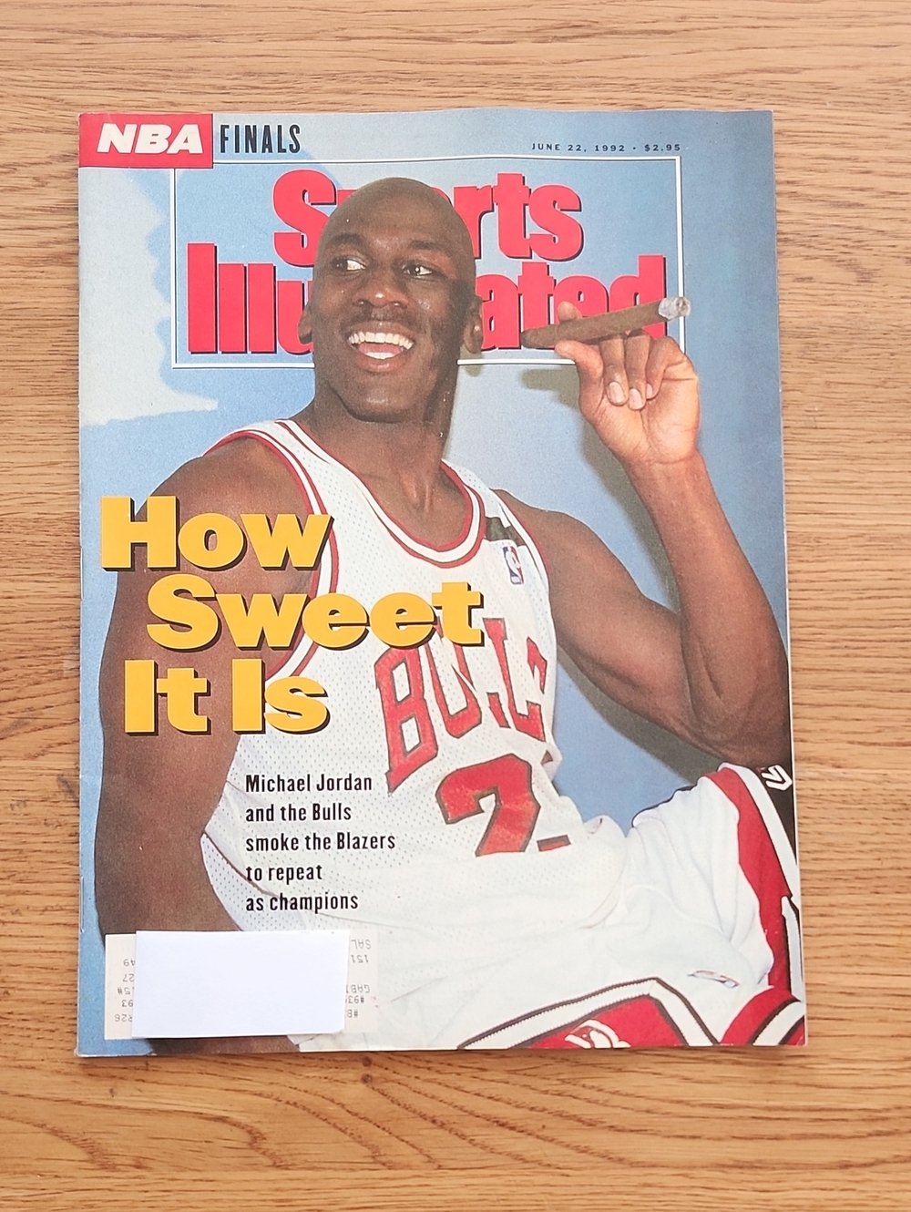 SI Michael Jordan Magazine Cover -1992